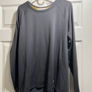 Mens gray fleece shirt